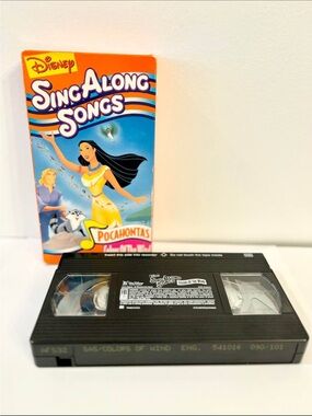 Disney SingAlong Songs Pocahontas VHS